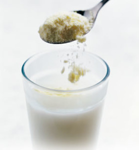 Powdered Milk Storing Milk