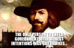 Guy Fawkes Voting Waste of time