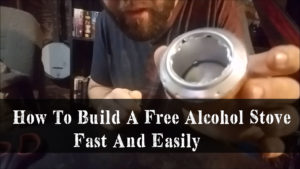 How To Build A Free Alcohol Stove Fast And Easily 