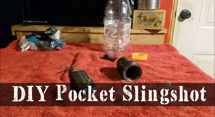 How To Build A DIY Pocket Slingshot For Cheap