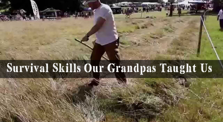 Back to Basics: Survival Skills Our Grandpas Taught Us