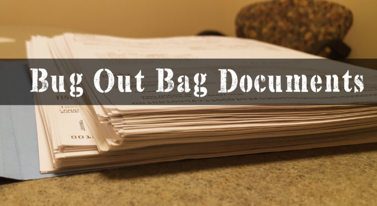 Bug Out Bag Documents: Best Guide On How To Make Them