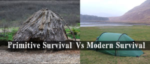 Primitive Survival Vs Modern Survival