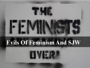 Evils Of Feminism And SJW