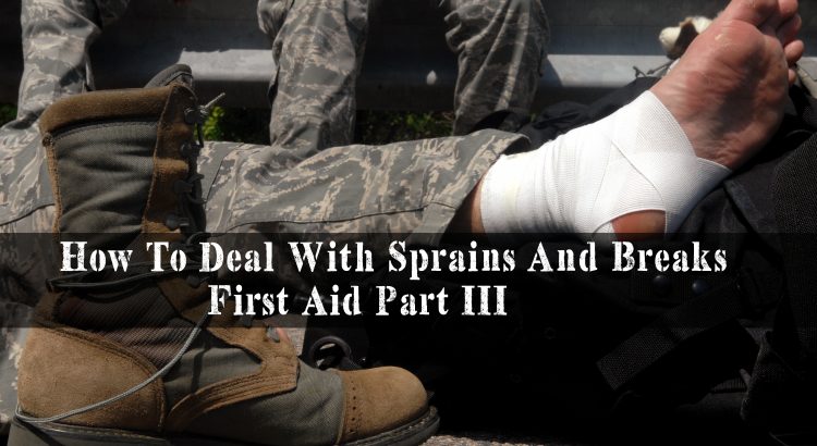 How To Deal With Sprains And Breaks First Aid Part III |episode 164