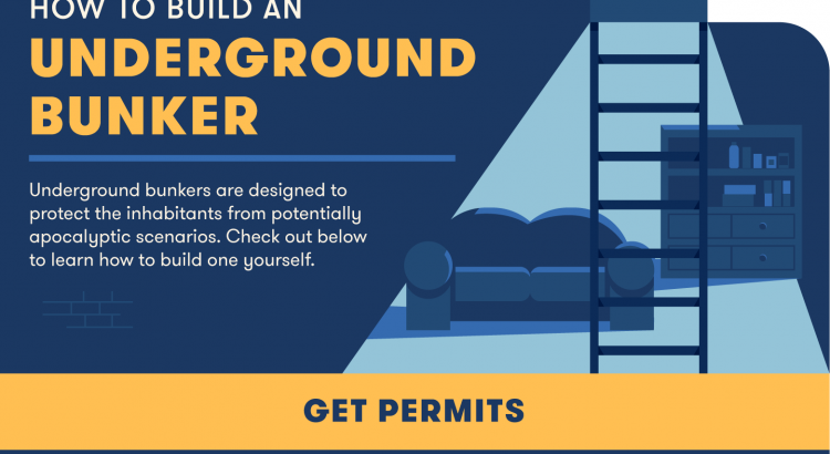 How To Build An Underground Bunker Infographic