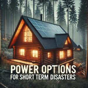 Power Options For Short Term Disasters