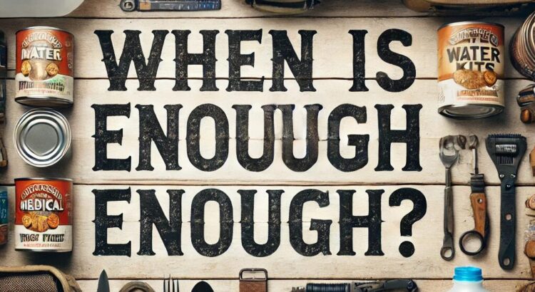 when is enough enough